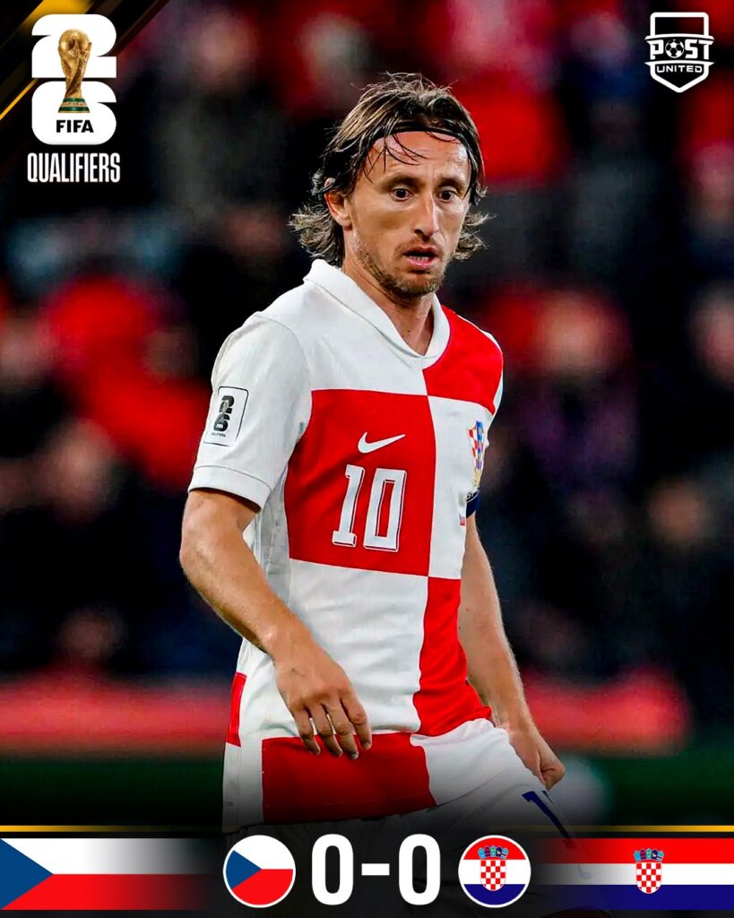 CH Séc v Croatia hòa nhạt ở vòng loại World Cup châu Âu 2026