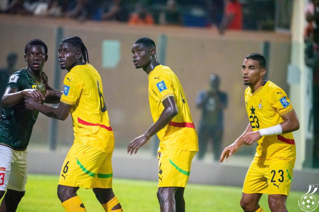 Ghana dễ dàng hạ đối thủ CH Trung Phi ở trận đấu vòng loại World Cup 2026 khu vực châu Phi