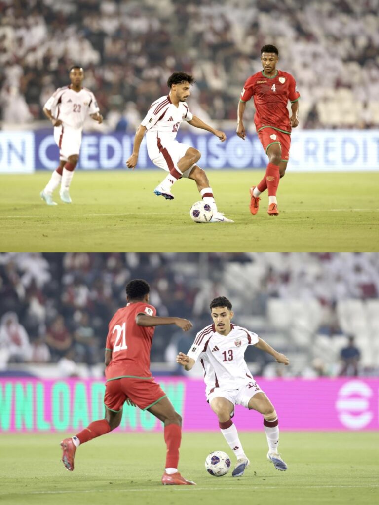 Oman quả cảm cầm hòa Qatar ở bảng A vòng loại World Cup 2026 khu vực châu Á