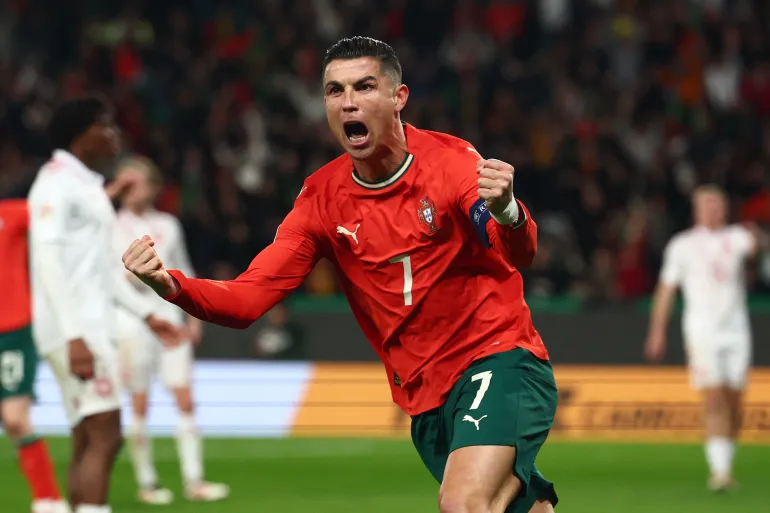 Ronaldo đang có phong độ cực cao tại Vòng loại châu Âu World Cup 2026