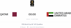 Qatar vs UAE - Soi kèo bảng A vòng loại AFC thứ tư World Cup 2026