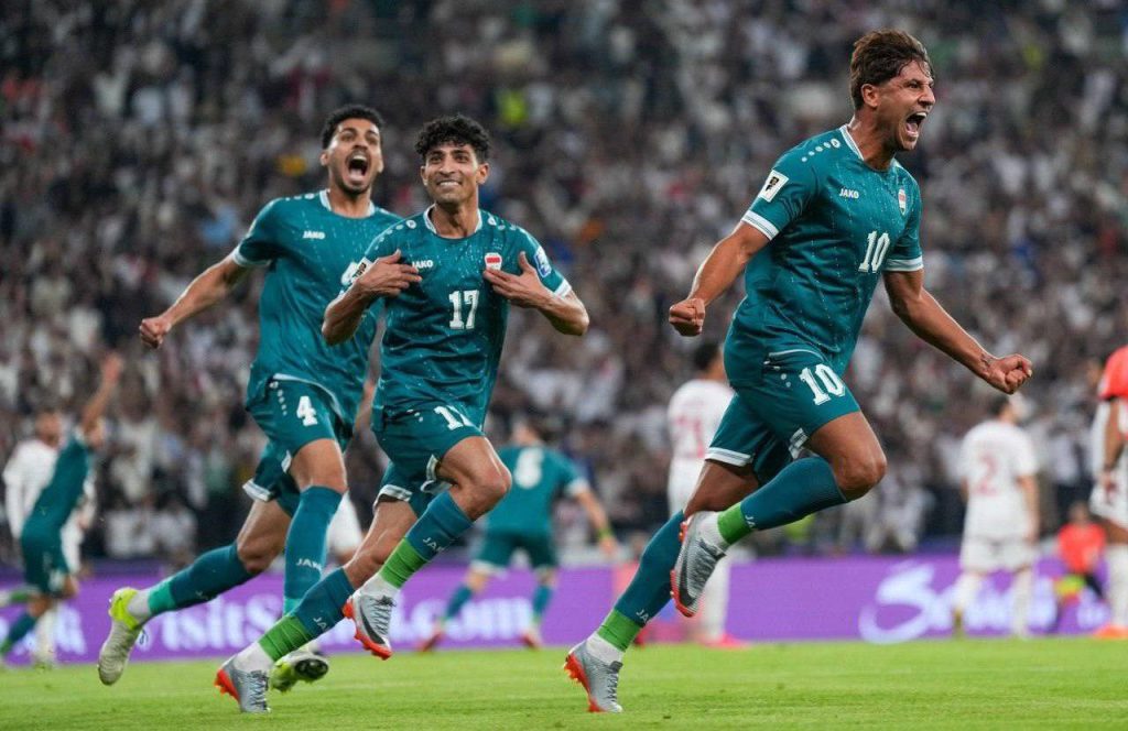 Iraq hạ UAE nhờ quả 11m ở phút bù giờ cuối cùng của vòng 5 AFC Qualifiers