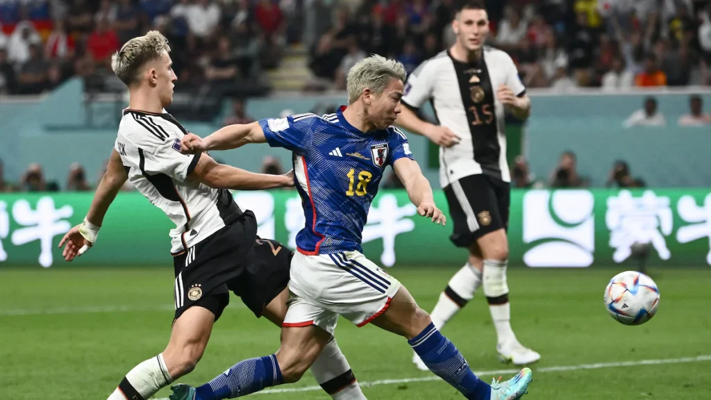 Nhật Bản quật ngã Đức ở World Cup 2022